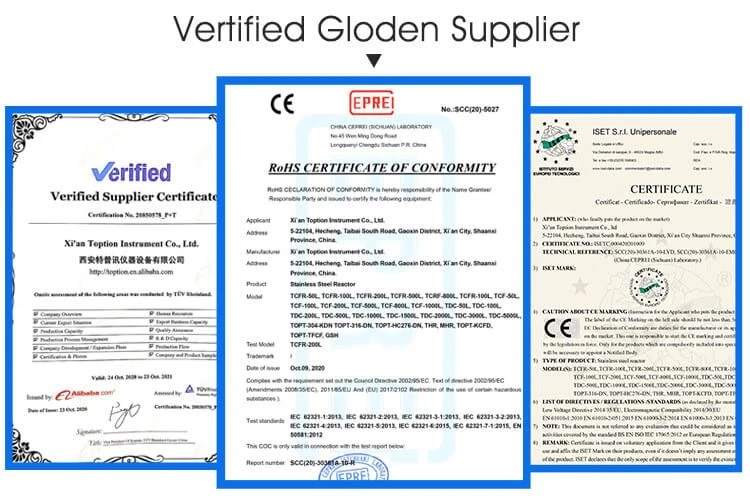 3rd party certification of evaporator