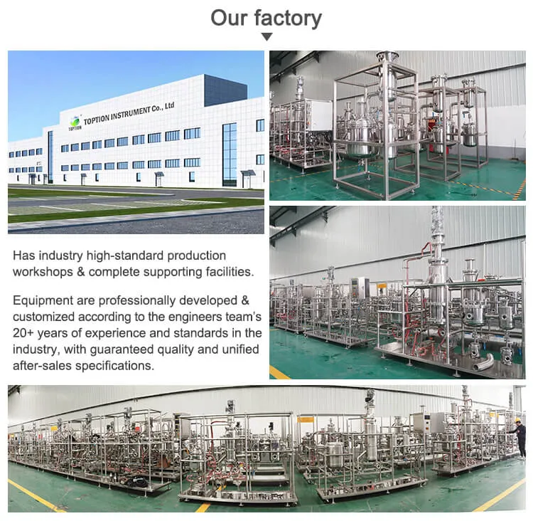 falling film evaporation equipment factory