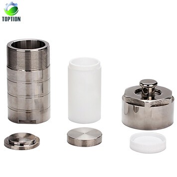 Reactor de Autoclave de Síntesis Hidrotérmica de 25ml, Tanque de Digestión de Alta Presión