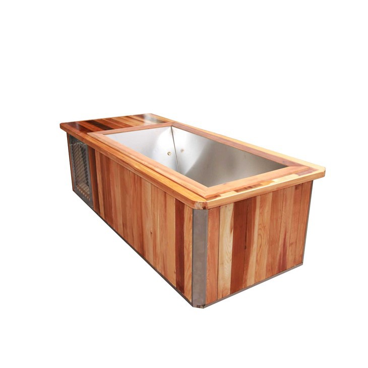 Wooden Ice Bath Tub | Fitness Recovery Cold Plunge