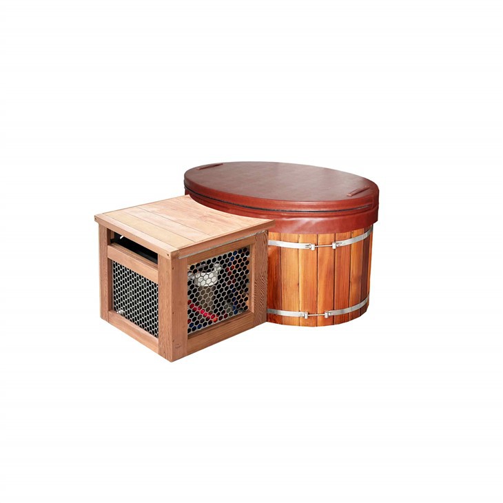 Wooden Ice Bath Tub | Fitness Recovery Cold Plunge